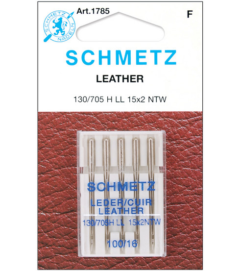 AGUJA SCHMETZ 705H-LL PIEL/CUERO Nº 100 X5